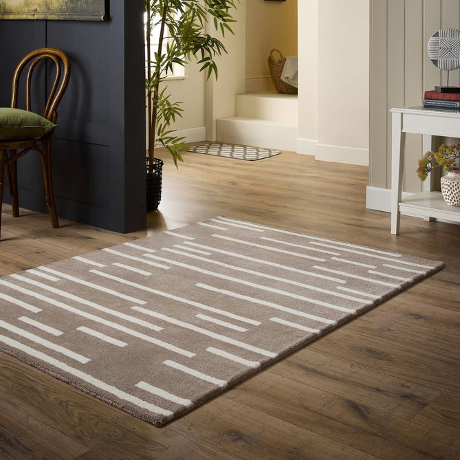 Broken Stripe Beige Rug-Origins-Rug Love - The Most Loved Rug Store