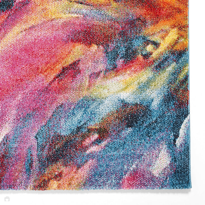 Brooklyn 13800 Modern Abstract Soft Carved Durable Short Pile Multicolour Rug-Think Rugs-Rug Love - The Most Loved Rug Store