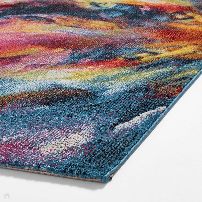 Brooklyn 13800 Modern Abstract Soft Carved Durable Short Pile Multicolour Rug-Think Rugs-Rug Love - The Most Loved Rug Store