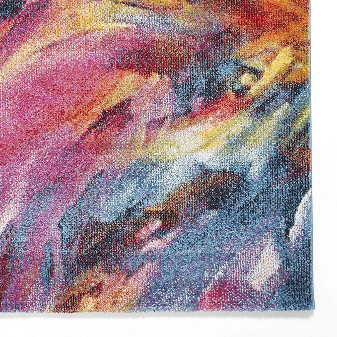 Brooklyn 13800 Modern Abstract Soft Carved Durable Short Pile Multicolour Rug-Think Rugs-Rug Love - The Most Loved Rug Store