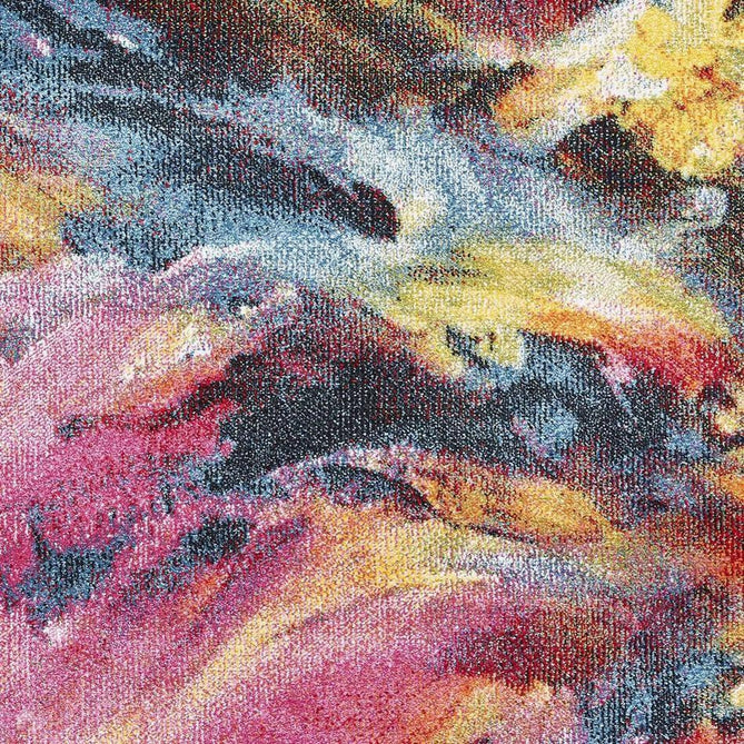 Brooklyn 13800 Modern Abstract Soft Carved Durable Short Pile Multicolour Rug-Think Rugs-Rug Love - The Most Loved Rug Store