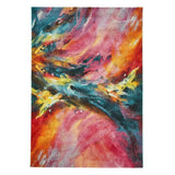 Brooklyn 13800 Modern Abstract Soft Hand-Carved Multicolour Rug