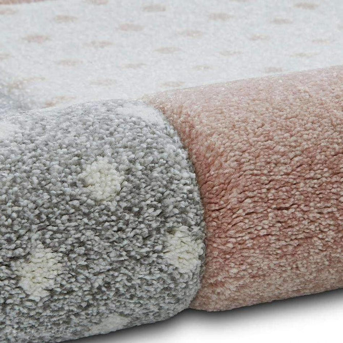 Brooklyn 20339 Kids Patchwork Soft Pink Rug-Think Rugs-Rug Love - The Most Loved Rug Store