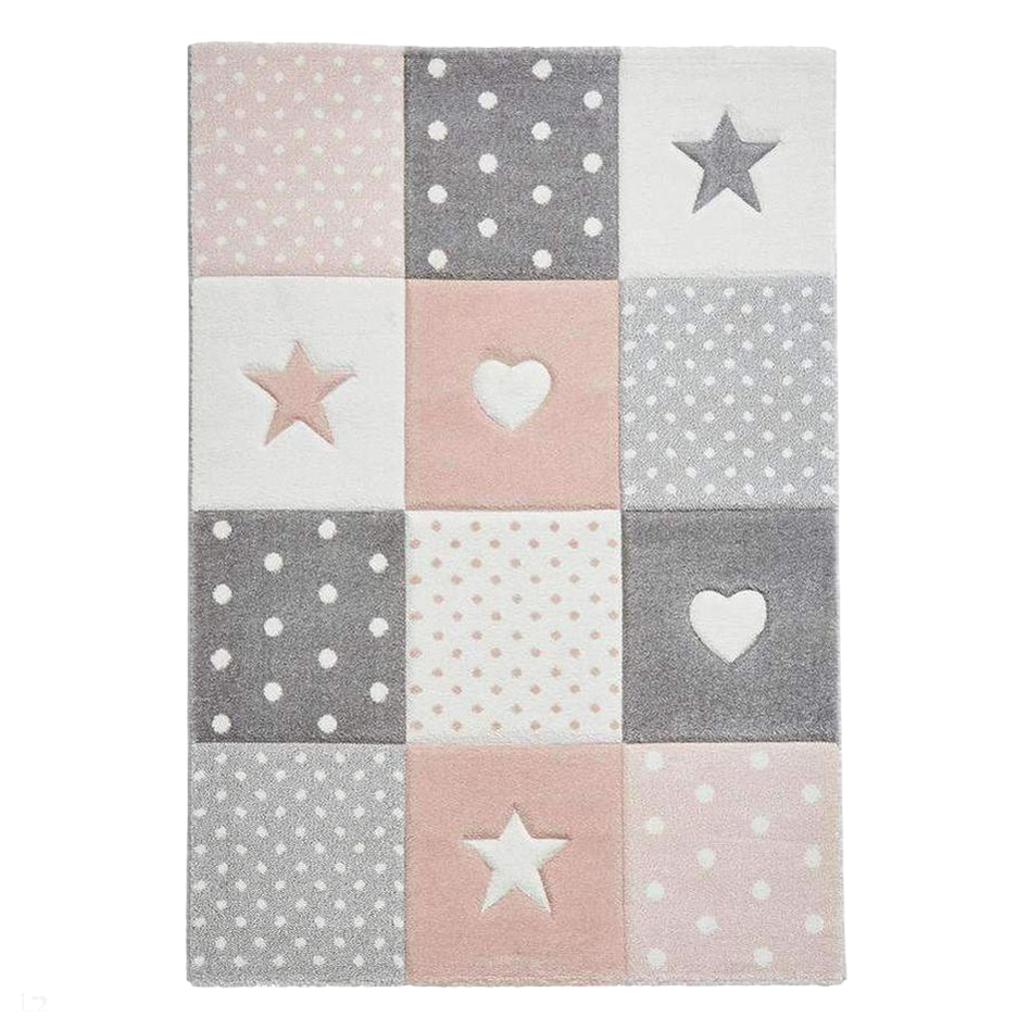 Brooklyn Kids 20339 Pink Rug 080 x 150 cm Lowest Price £55.00 | Rug Love