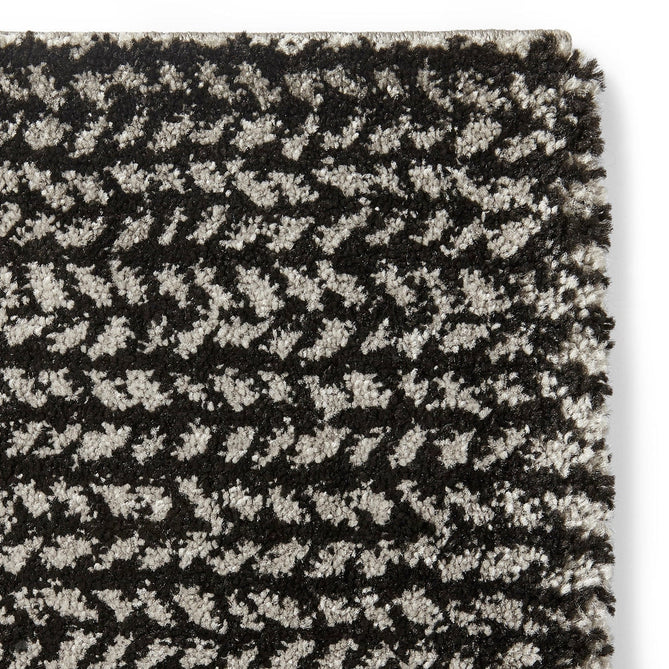 Brooklyn 21830 Modern Geometric Square Patchwork Blocks Soft Carved Durable Short Pile Grey/Black Rug-Think Rugs-Rug Love - The Most Loved Rug Store
