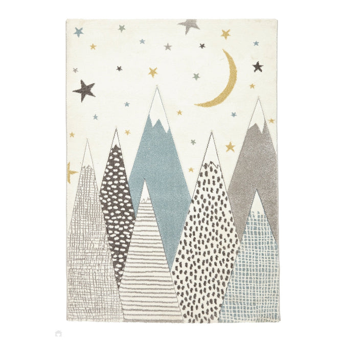 Brooklyn 22707 Kids Mountains Soft Blue Rug-Think Rugs-Rug Love - The Most Loved Rug Store