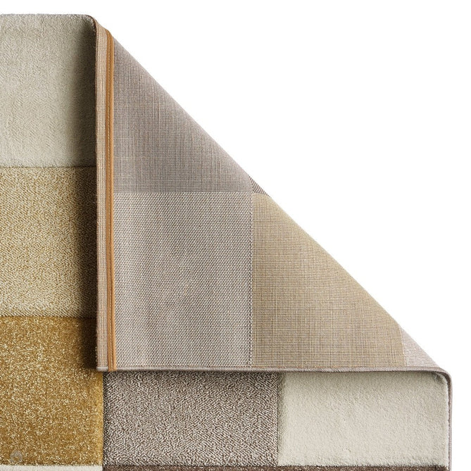 Brooklyn 646 Modern Geometric Tile Blocks Soft Hand-Carved Beige/Yellow/Cream Rug-Think Rugs-Rug Love - The Most Loved Rug Store