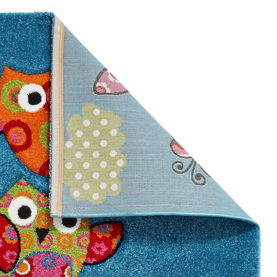 Brooklyn Kids 793 Blue Rug 080 x 150 cm Lowest Price £55.00 | Rug Love