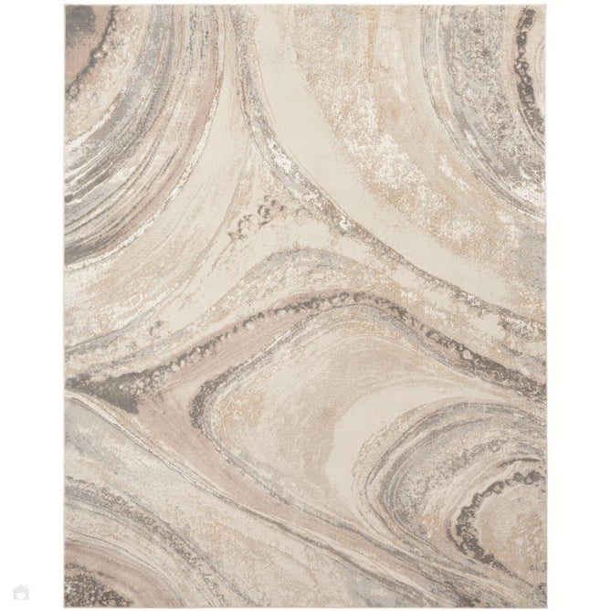Brushstrokes BSK03 Cream/Grey Rug-Nourison-Rug Love - The Most Loved Rug Store