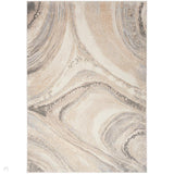 Brushstrokes BSK03 Cream/Grey Rug