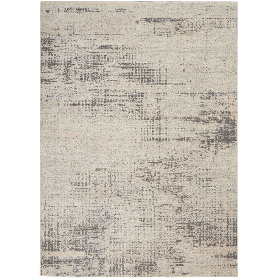Short Hair Rug On Sale CK Rush CK953 Modern Crosshatched Linear Abstract Distressed Hi ...