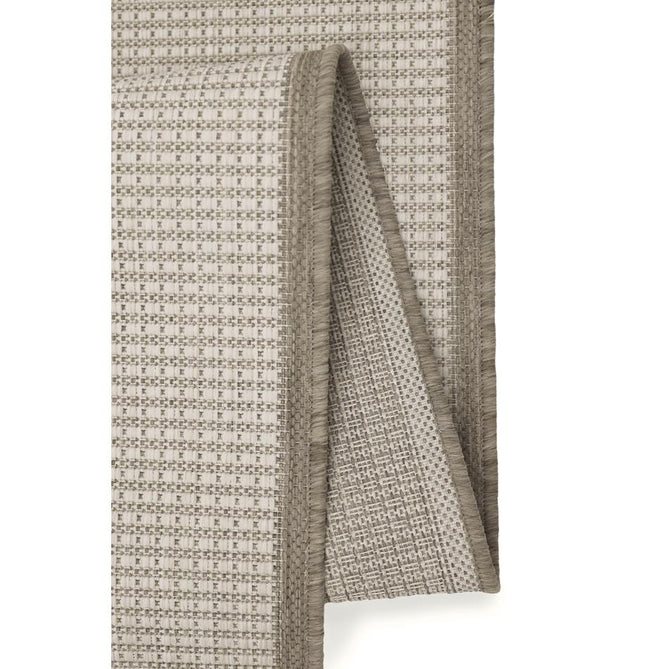 County Border Natural In-Outdoor Flatweave Runner