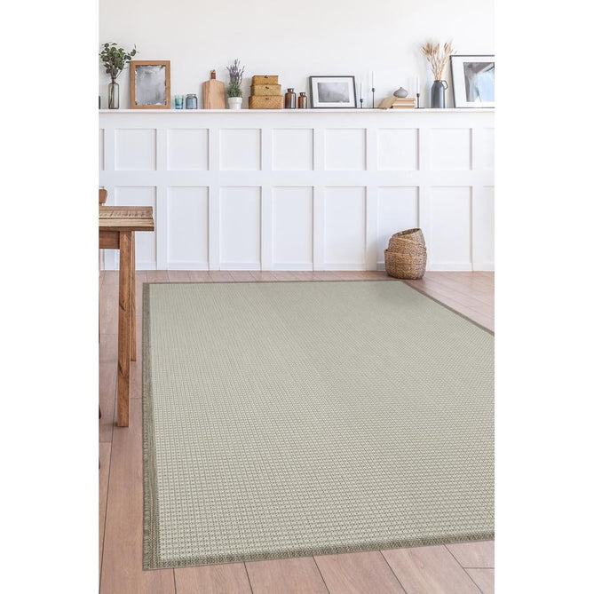 County Border Natural In-Outdoor Flatweave Runner