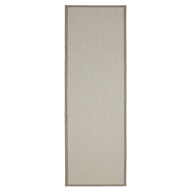 County Border Natural In-Outdoor Flatweave Runner