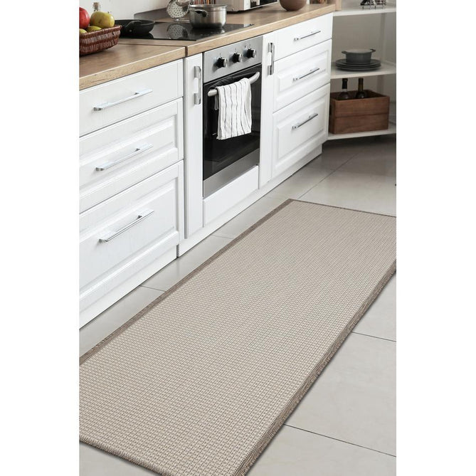 County Border Natural In-Outdoor Flatweave Runner