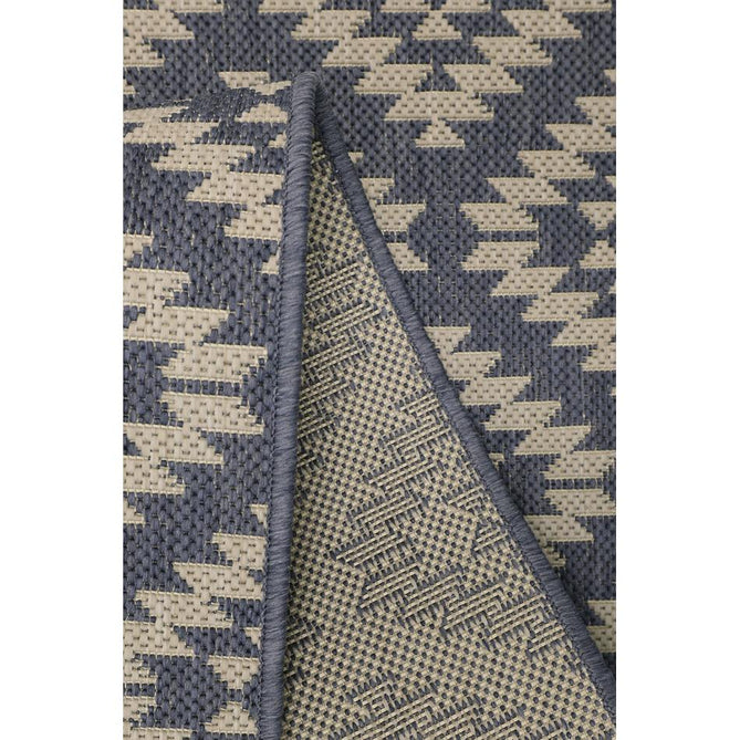 County Genesis Navy In-Outdoor Flatweave Runner-Melrose-Rug Love - The Most Loved Rug Store
