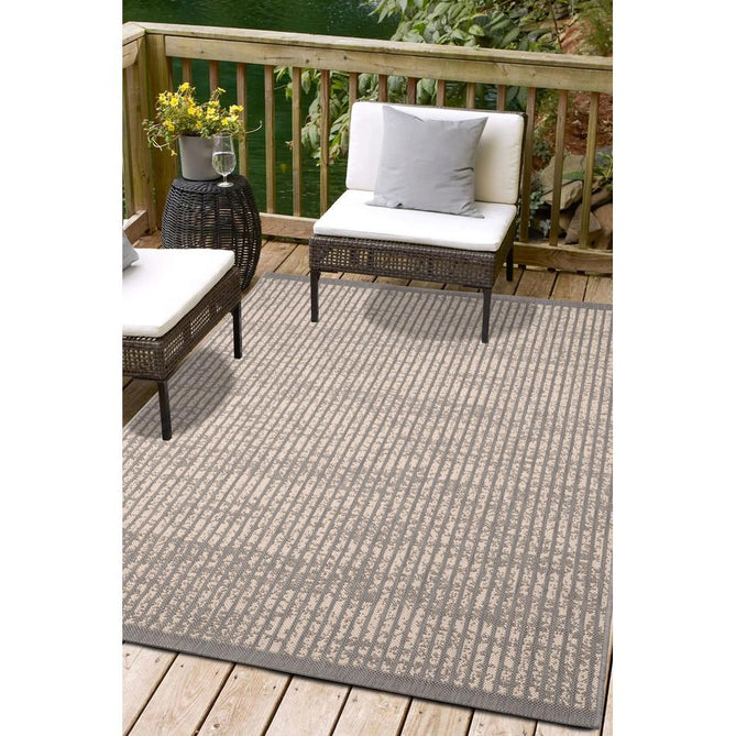 County Hatch Grey In-Outdoor Flatweave Rug-Melrose-Rug Love - The Most Loved Rug Store
