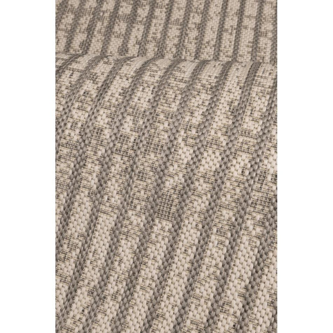 County Hatch Grey In-Outdoor Flatweave Runner