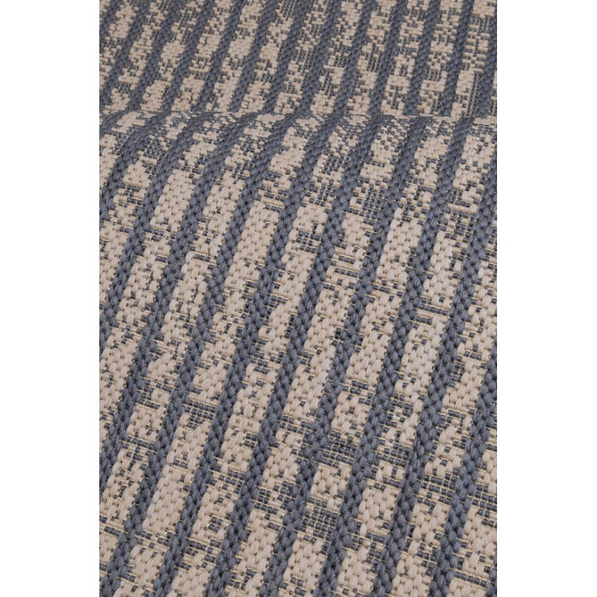 County Hatch Navy In-Outdoor Flatweave Runner