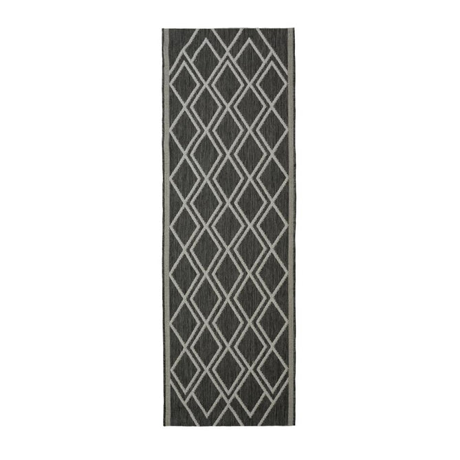 County Ishmael Silver In-Outdoor Flatweave Runner