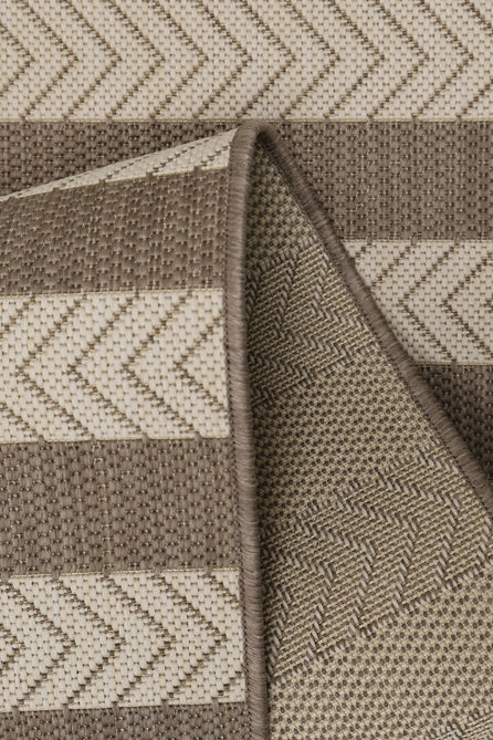 County Stripe Natural In-Outdoor Flatweave Rug-Melrose-Rug Love - The Most Loved Rug Store