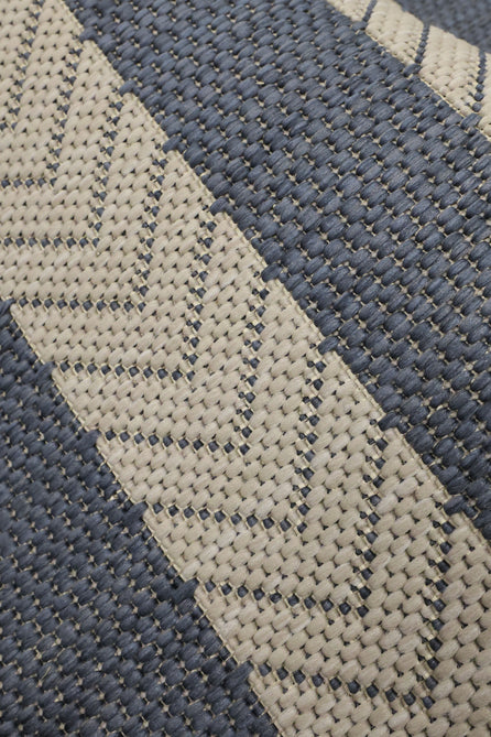 County Stripe Navy In-Outdoor Flatweave Rug-Melrose-Rug Love - The Most Loved Rug Store