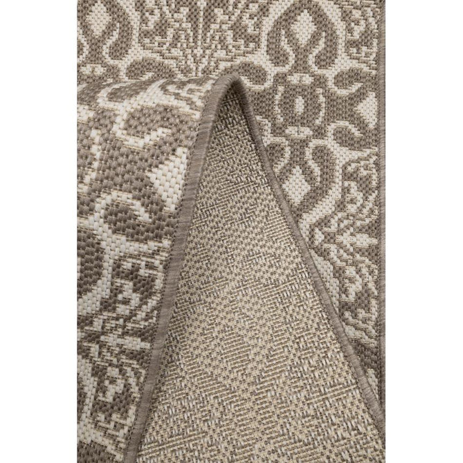 County Victorian Natural In-Outdoor Flatweave Runner