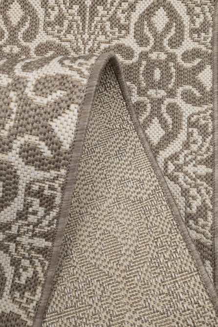 County Victorian Natural In-Outdoor Flatweave Rug-Melrose-Rug Love - The Most Loved Rug Store