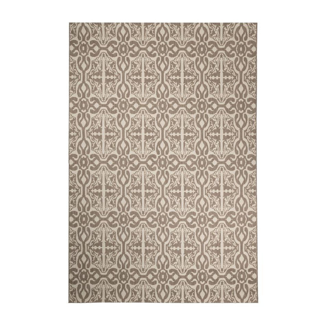 County Victorian Natural In-Outdoor Flatweave Runner