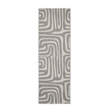 County Zebra Grey In-Outdoor Flatweave Runner
