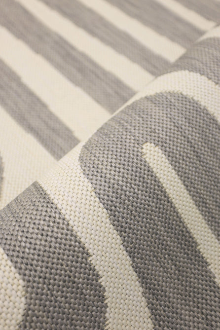 County Zebra Grey In-Outdoor Flatweave Rug-Melrose-Rug Love - The Most Loved Rug Store
