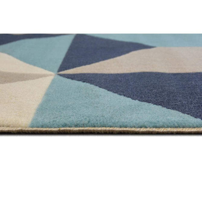 Creation Quadrant Teal Rug-Melrose-Rug Love - The Most Loved Rug Store