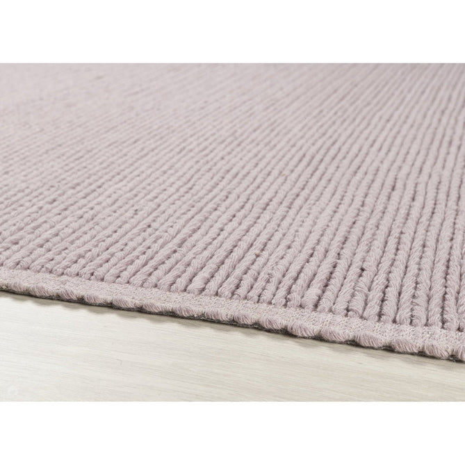 Cable Modern Plain Border Braided Knit Hand-Woven Textured Wool Flat-Pile Blush Pink Rug-Origins-Rug Love - The Most Loved Rug Store