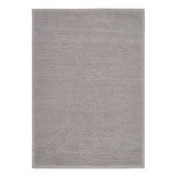 Cable Modern Plain Border Braided Knit Hand-Woven Textured Wool Flat-Pile Warm Grey Rug