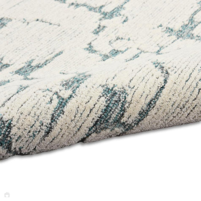 Calvin Klein CK009 Sculptural SCL01 Teal Rug-Calvin Klein-Rug Love - The Most Loved Rug Store