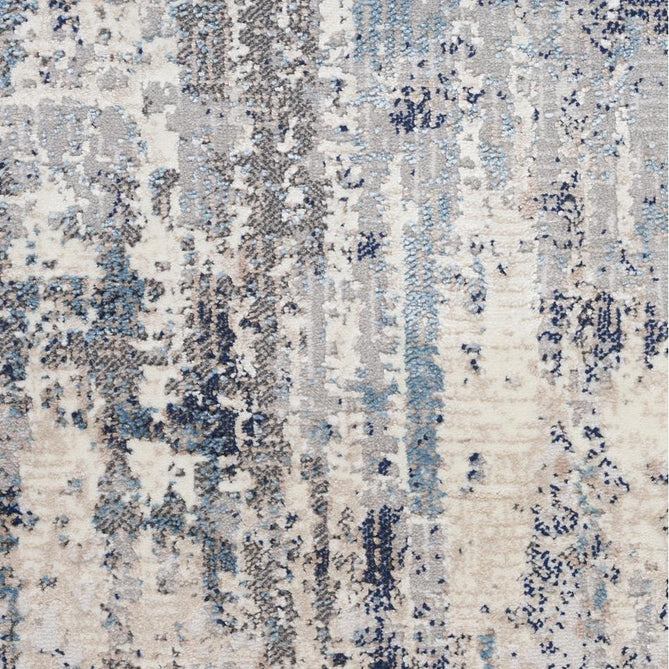Calvin Klein CK022 Infinity IFN03 Modern Abstract Grid Distressed Shimmer Hi-Low Textured Polyester Low Profile Short Pile Stone Grey/Ivory/Beige/Taupe/Charcoal Grey/Midnight Blue/Cream Runner-Calvin Klein-Rug Love - The Most Loved Rug Store
