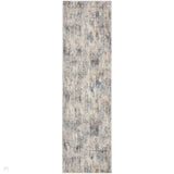 Calvin Klein CK022 Infinity IFN03 Modern Abstract Grid Distressed Shimmer Hi-Low Textured Polyester Low Profile Short Pile Stone Grey/Ivory/Beige/Taupe/Charcoal Grey/Midnight Blue/Cream Runner