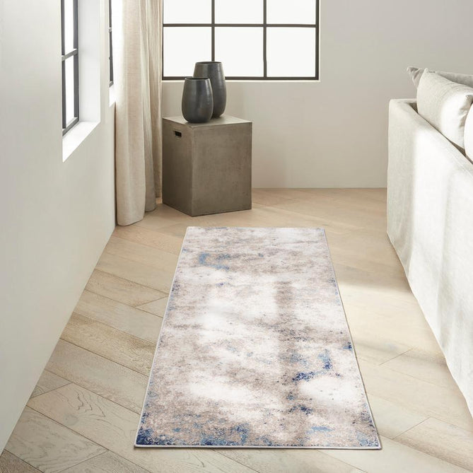Calvin Klein CK022 Infinity IFN05 Ivory/Grey/Blue Runner-Calvin Klein-Rug Love - The Most Loved Rug Store