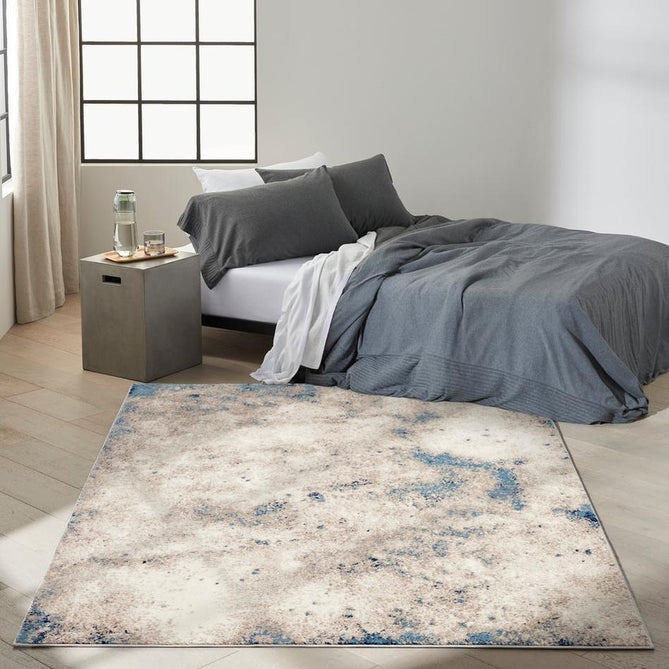 Calvin Klein CK022 Infinity IFN05 Ivory/Grey/Blue Runner-Calvin Klein-Rug Love - The Most Loved Rug Store