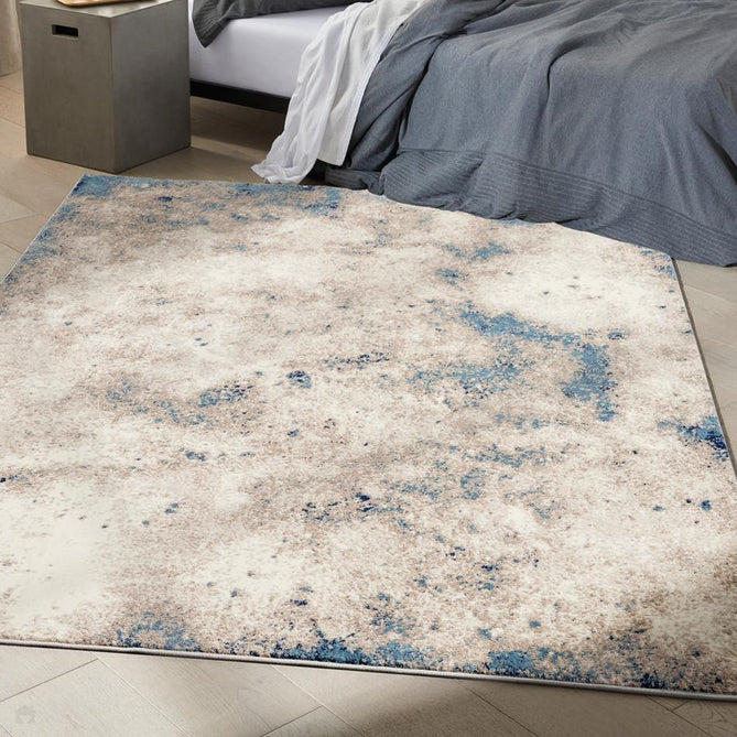 Calvin Klein CK022 Infinity IFN05 Ivory/Grey/Blue Runner-Calvin Klein-Rug Love - The Most Loved Rug Store