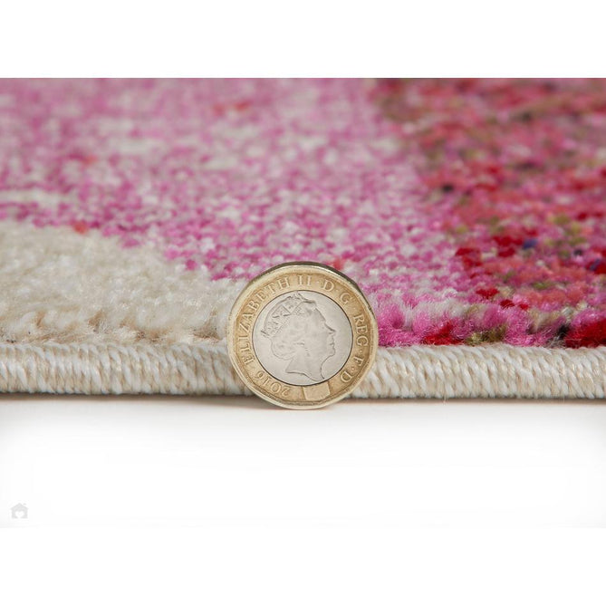 Carnaval CAR102 Modern Geometric Patches Durable Easy-Care Polypropylene Low Profile Short Pile Multicolour Rug-Concept Looms-Rug Love - The Most Loved Rug Store