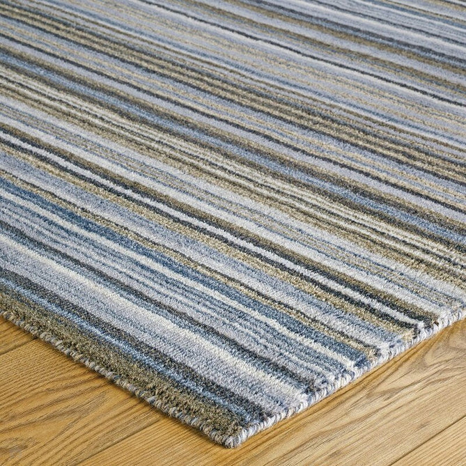 Carter Modern Stripe Hand Woven Wool Grey/Natural Rug-Oriental Weavers-Rug Love - The Most Loved Rug Store