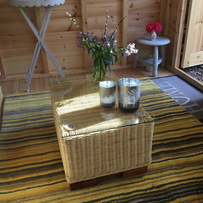 Carter Modern Stripe Hand Woven Wool Ochre Yellow/Grey/Beige Runner-Oriental Weavers-Rug Love - The Most Loved Rug Store