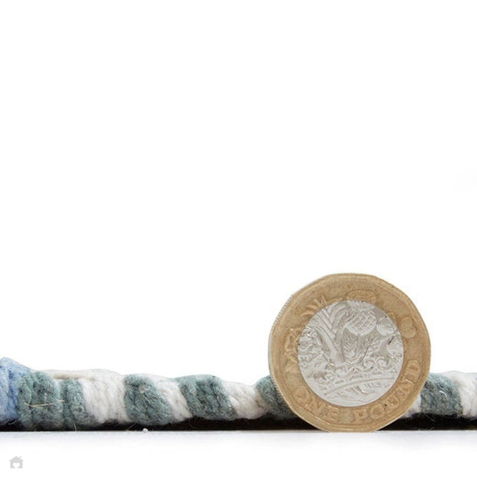 Cascade 29899 Modern Geometric Stripe Hand-Woven Cotton Flatweave Bright Multi Rug-Think Rugs-Rug Love - The Most Loved Rug Store