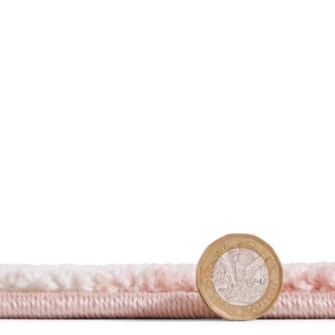 Catherine Lansfield Grace Floral Modern Durable Easy-Care Carved High Density Polyproplyene Rose/Cream Rug-Think Rugs-Rug Love - The Most Loved Rug Store