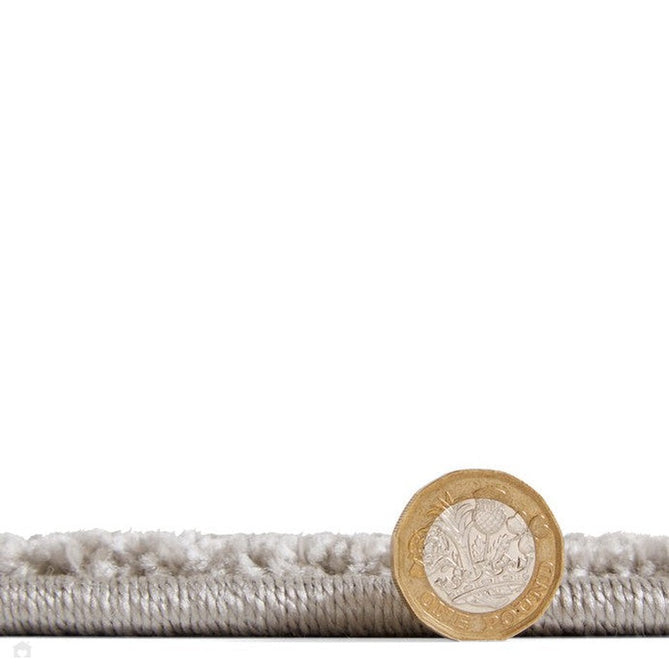 Catherine Lansfield Sorral Leaves Modern Botanical Floral Durable Easy-Care Carved High Density Polyproplyene Grey/Cream Rug-Think Rugs-Rug Love - The Most Loved Rug Store