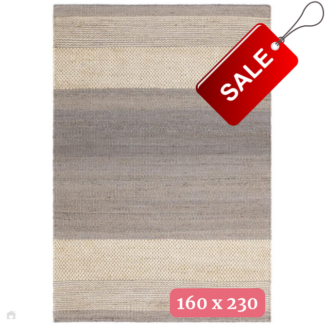 Cedar Jute Grey/Natural Beige Rug 160 x 230cm-Shop Returns-Rug Love - The Most Loved Rug Store