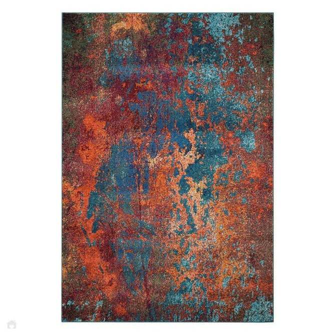 Celestial CES08 Modern Abstract Soft Durable Low Profile Short Pile Atlantic Rug-Nourison-Rug Love - The Most Loved Rug Store