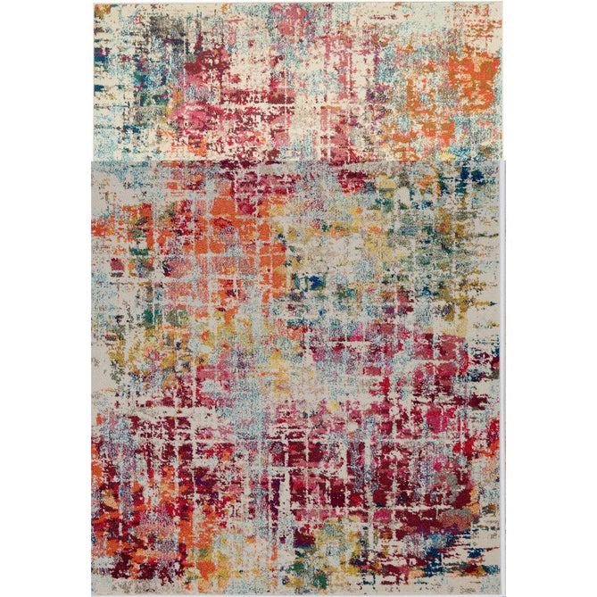 Celestial CES13 Modern Abstract Soft Durable Low Profile Short Pile Multi Rug-Nourison-Rug Love - The Most Loved Rug Store