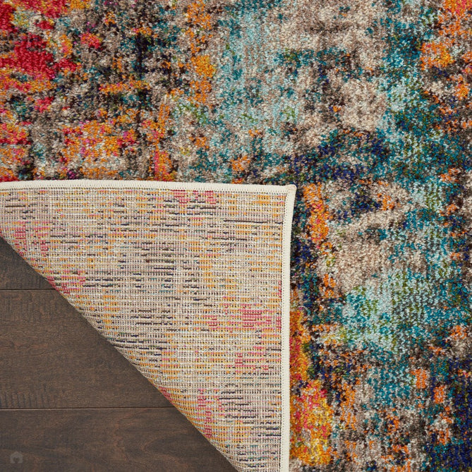 Celestial CES15 Modern Abstract Soft Durable Low Profile Short Pile Multicolour Rug-Nourison-Rug Love - The Most Loved Rug Store